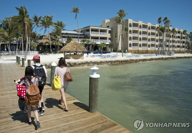 플로리다주 키웨스트의 한 리조트
