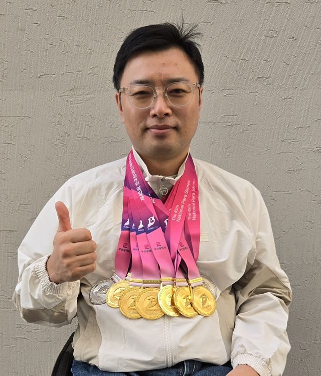 제45회 장애인체전 MVP 김정남