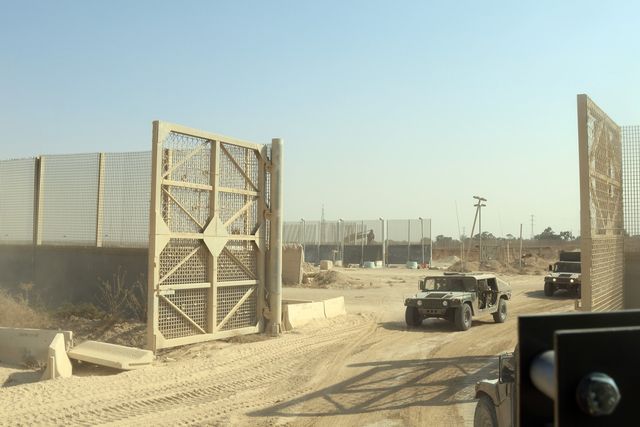 이스라엘-가자지구 경계 '그린라인'