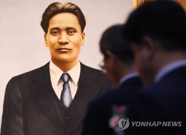 2023년 당시 윤봉길 의사 상하이의거 91주년 기념식