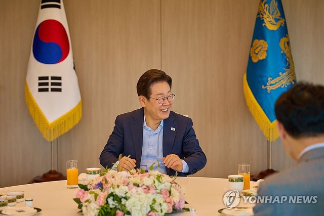 이재명 대통령 오찬