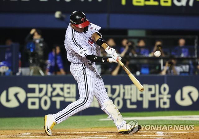 동점 타점 올리는 이재원