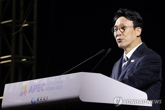 김민석 국무총리, '2025 APEC CEO 서밋' 환영만찬 축사