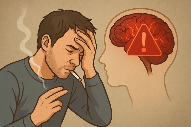 "흡연 계속한 우울증 환자, 치매 위험 34% 높아"