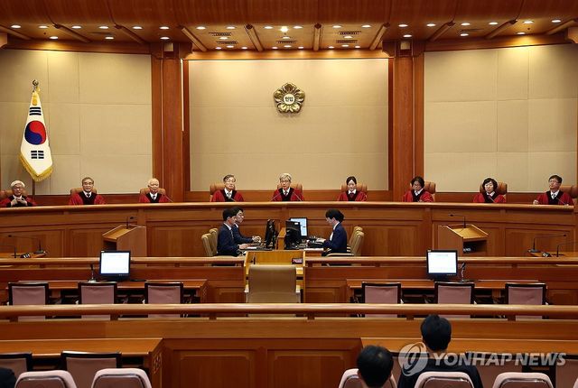 헌법재판소 ‘9인 완전체’ 심판사건 선고