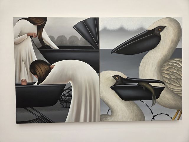 줄리 커티스 작 '두 요람'