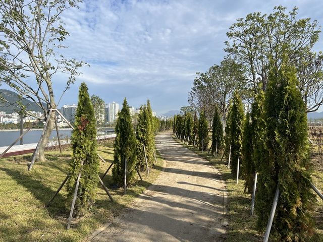 마산해양신도시 '에메랄드 그린웨이'