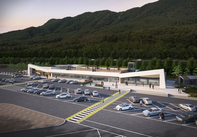 영덕 휴게소 조감도