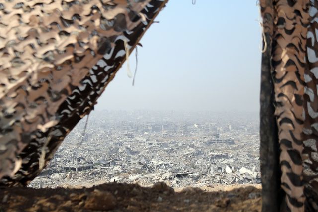 폐허 된 가자시티