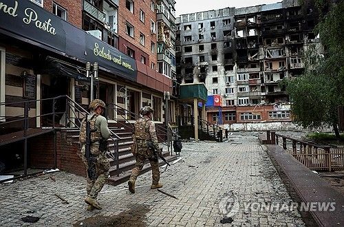 격전이 벌어지는 우크라이나 동부 전선 포크로우스크 