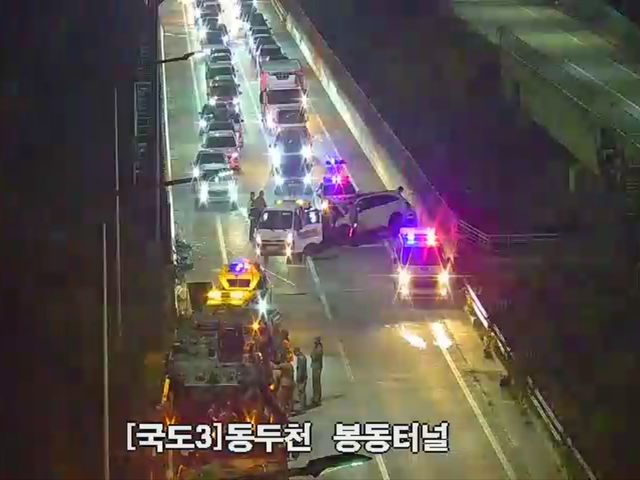 SUV 장갑차 교통사고