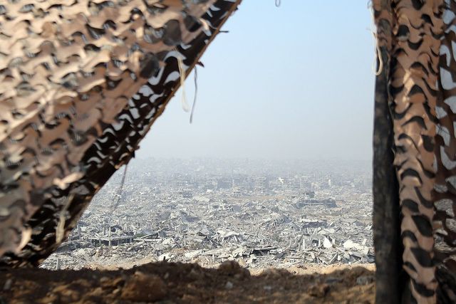 폐허 된 가자시티