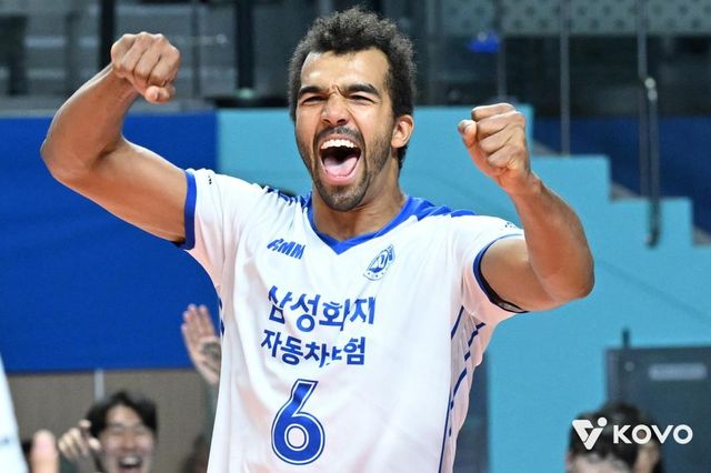 삼성화재의 외국인 거포 아히