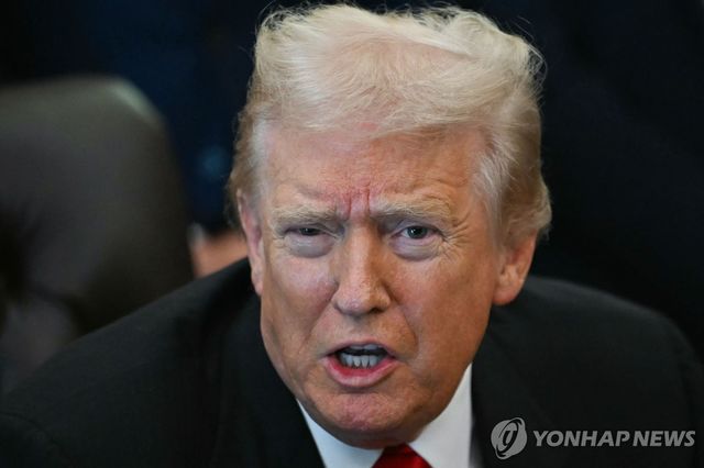 도널드 트럼프 미국 대통령