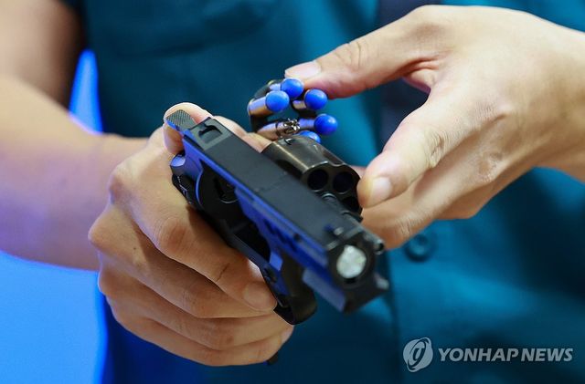 경찰 저위험 권총