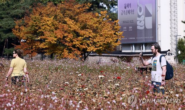 큰 일교차, 가을인 듯 아닌 듯