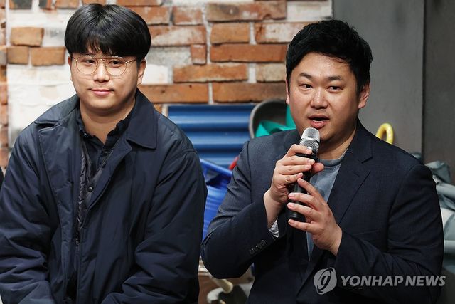 연극 '마트로시카'의 최해주 연출과 서홍석 작가