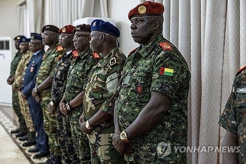 11월 29일(현지시간) 새로 구성된 기니비사우 군정 내각