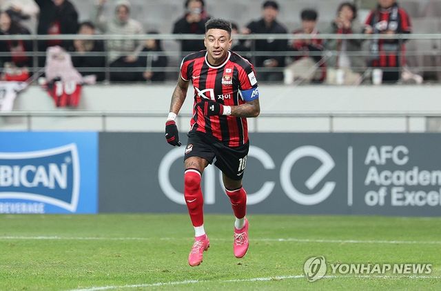 린가드 '선제골 좋았어'