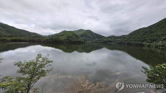 오봉저수지 만수위