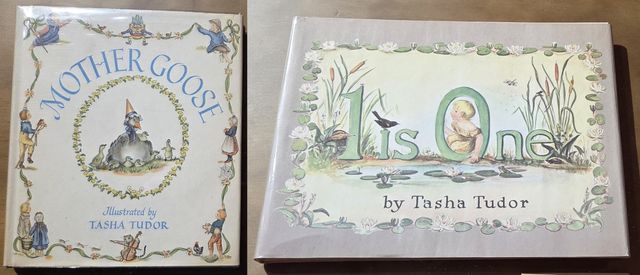 타사 튜더의 '마더 구스'(왼쪽)와 '1은 하나' 초판본