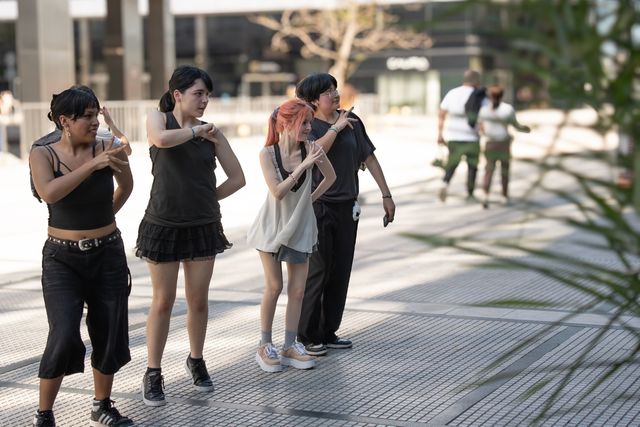 K팝 댄스에 빠진 아르헨티나 젊은이들 [사진/성연재 기자] 