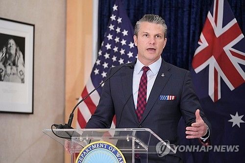 피트 헤그세스 국방장관