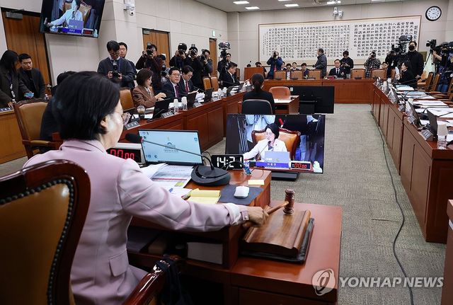 국회 법사위 전체회의