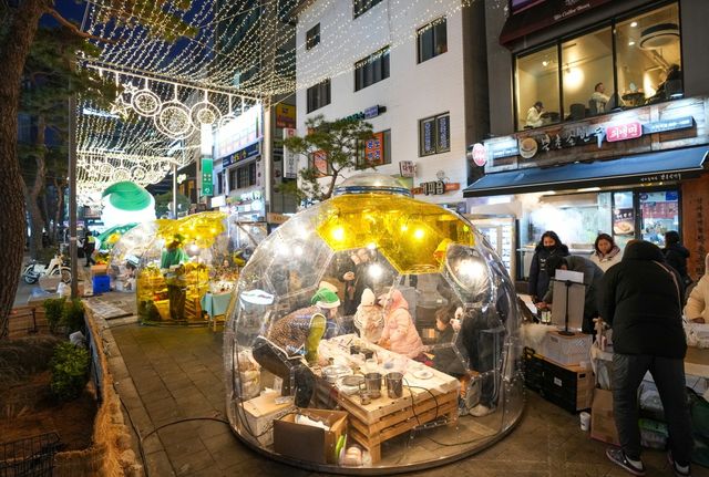 지난해 강북 크리스마스 마켓 행사장 전경 