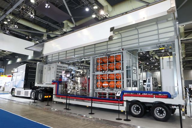 WHE 2025 미디어 어워드 최우수상 받은 현대차그룹 이동형 수소 충전소