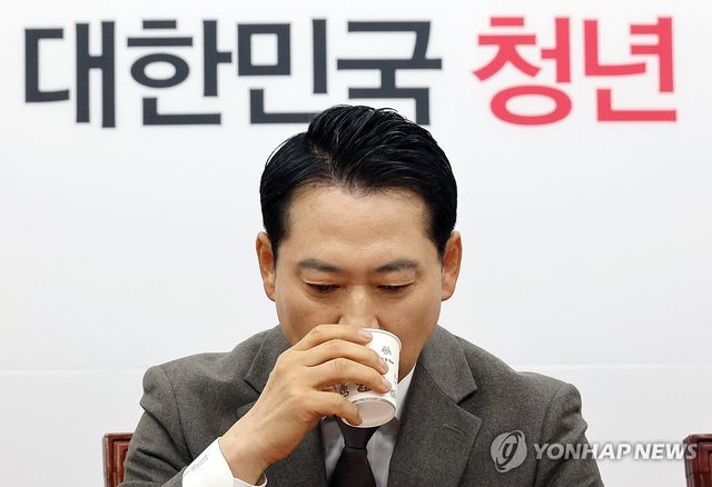 최고위 참석한 장동혁 대표