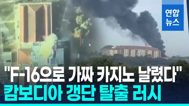 [영상] '강대강' 태국-캄보디아, 국경 16곳 교전…"병원·민가 초토화" - 2