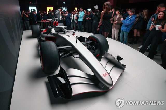 자우버를 인수한 아우디의 F1 머신 공개
