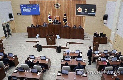 세종시의회 본회의장
