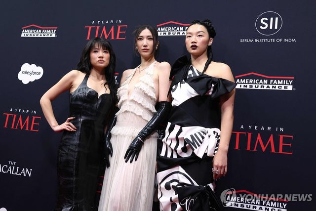 케데헌 '골든' 노래 부른 레이 아미, 이재, 오드리 누나