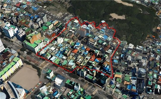 종로구 숭인동 61번지 일대 모아타운 사업 지역 조감도