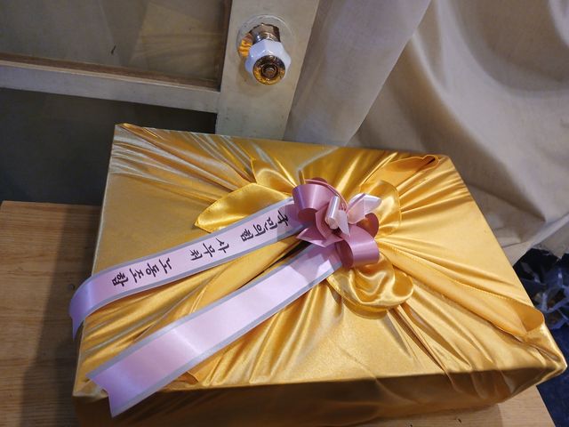 국민의힘 사무처 노동조합이 조국혁신당에 보낸 배 선물세트