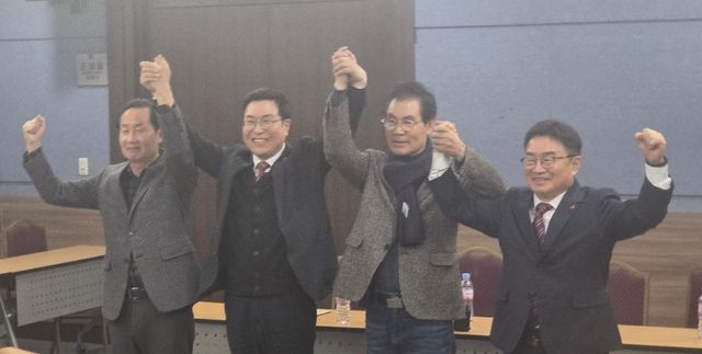 경남교육감 선거 보수·중도 단일화 후보 1차 여론조사 발표