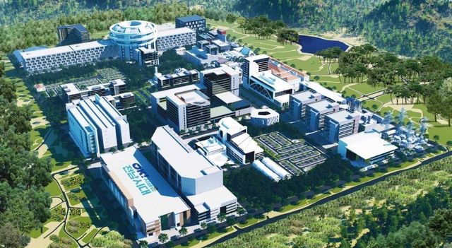 인공태양(핵융합) 연구시설 조감도