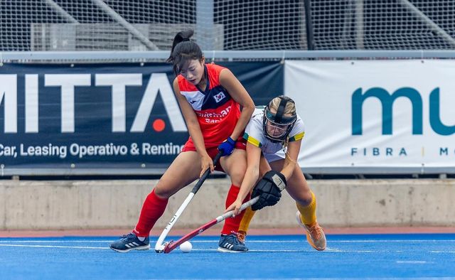 한국과 남아공의 경기 모습. 