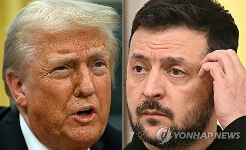 트럼프와 젤렌스키