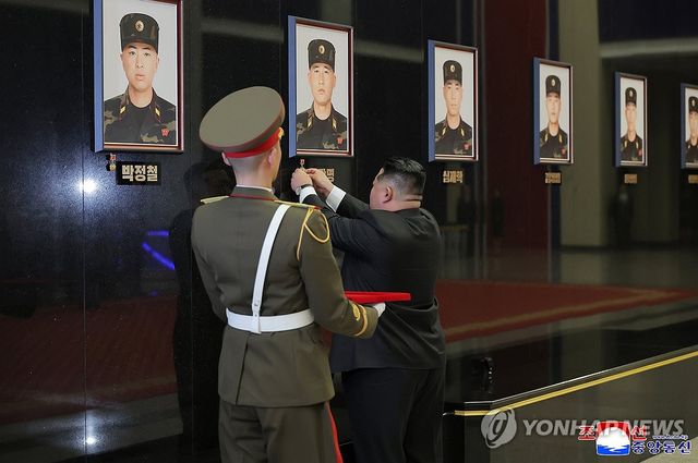 북한, 러 파병 공병부대 귀국 환영식 진행