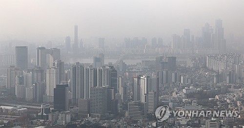 남산에서 바라본 서울 아파트 모습 [연합뉴스 자료사진]