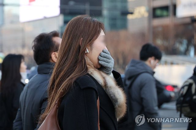 '입틀막' 추위