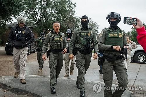 미국 이민단속 요원들