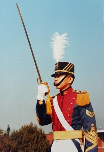 육사생도 시절 전인범 