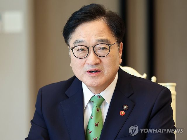 발언하는 우원식 국회의장