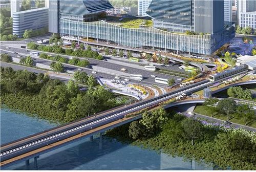 동서울터미널 현대화사업 조감도