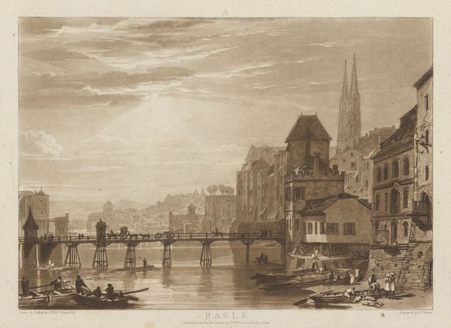 조지프 말러드 윌리엄 터너 작 '바젤'