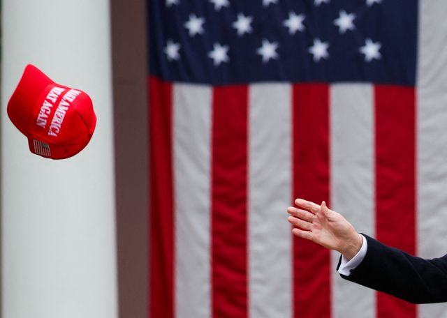 지난 4월 상호관세 발표하는 도널드 트럼프 미국 대통령 